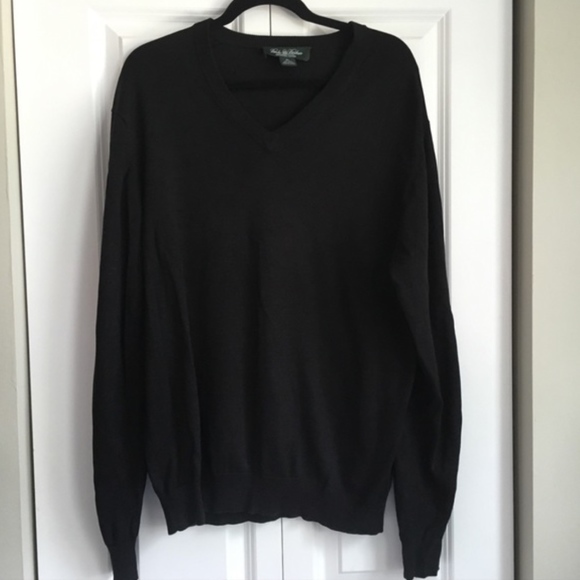 Brooks Brothers Other - Brooks Brothers Black Silk Sweater